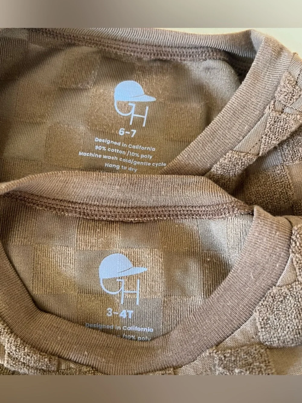 George Hats tees 4T & 7 - Picture 4 of 5